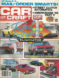 CAR CRAFT 1986 MAY - 442, 426 DUSTER, Z/24, GT350,Z/28